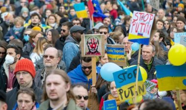 Guerre en Ukraine : De nombreuses villes européennes expriment leur soutien à l'Ukraine