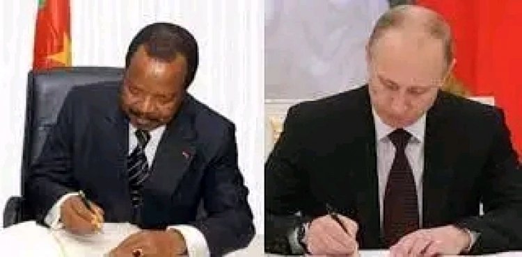 International - Coopération militaire : Signature d'un deuxième accord entre le Cameroun et la Russie