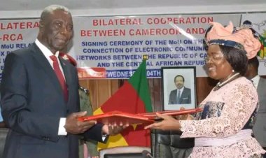 Cameroun - Coopération TIC : Connexion de la Centrafrique au réseau de fibre optique du Cameroun