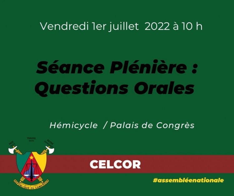 Cameroun / Session parlementaire de juin 2022 : les échanges se poursuivent