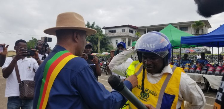 Prévention routière : La communauté urbaine de Kribi outille les conducteurs de motos