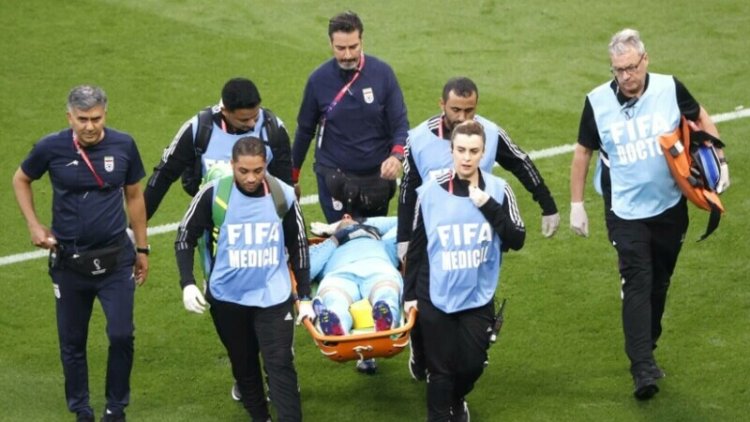 Incident à la Coupe du monde au Qatar. Le gardien iranien Beiranvand hospitalisé après une commotion cérébrale