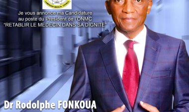 Élection à L'ONMC : Dr Rodolphe Fonkoua, l'homme qui veut rétablir la dignité des médecins...