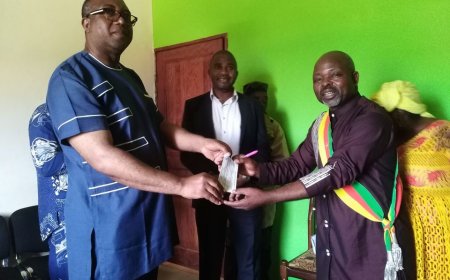 2 500 000 fcfa d'appui au Racing Football Club de Baffoussam