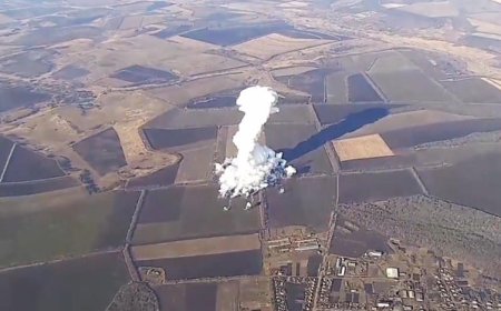 Les Russes ont réussi une frappe qui a provoqué une explosion qui ressemble à un "mini" champignon nucléaire