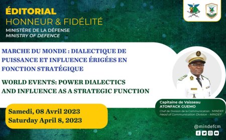 MARCHE DU MONDE : Dialectique de puissance et influence érigées en fonction stratégique