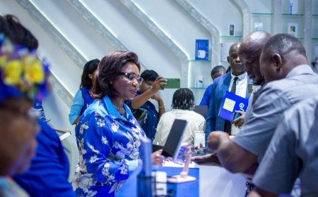 CAMTEL's Judith Yah takes a Blue proximity tour down Warda