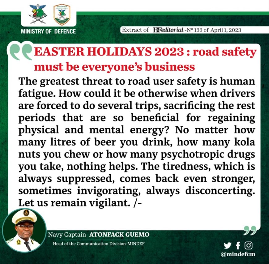 Easter holidays 2023: road safety must be everyone’s business