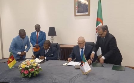 Coopération : Signature de l’Accord-Cadre entre le Cameroun et l’Algérie dans le domaine des transports et de la météorologie.