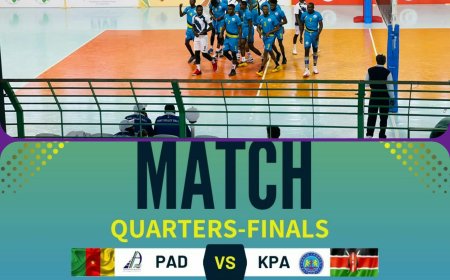 Volley-ball / Championnat d'Afrique des clubs messieurs : Port volley-ball en quarts de finale !