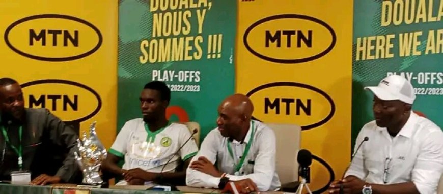 Play-offs 2023 : Yves Clément Arroga : « On a manqué un peu de profondeur pour parfaire la finition », selon le coach de Bamboutos FC de Mbouda.