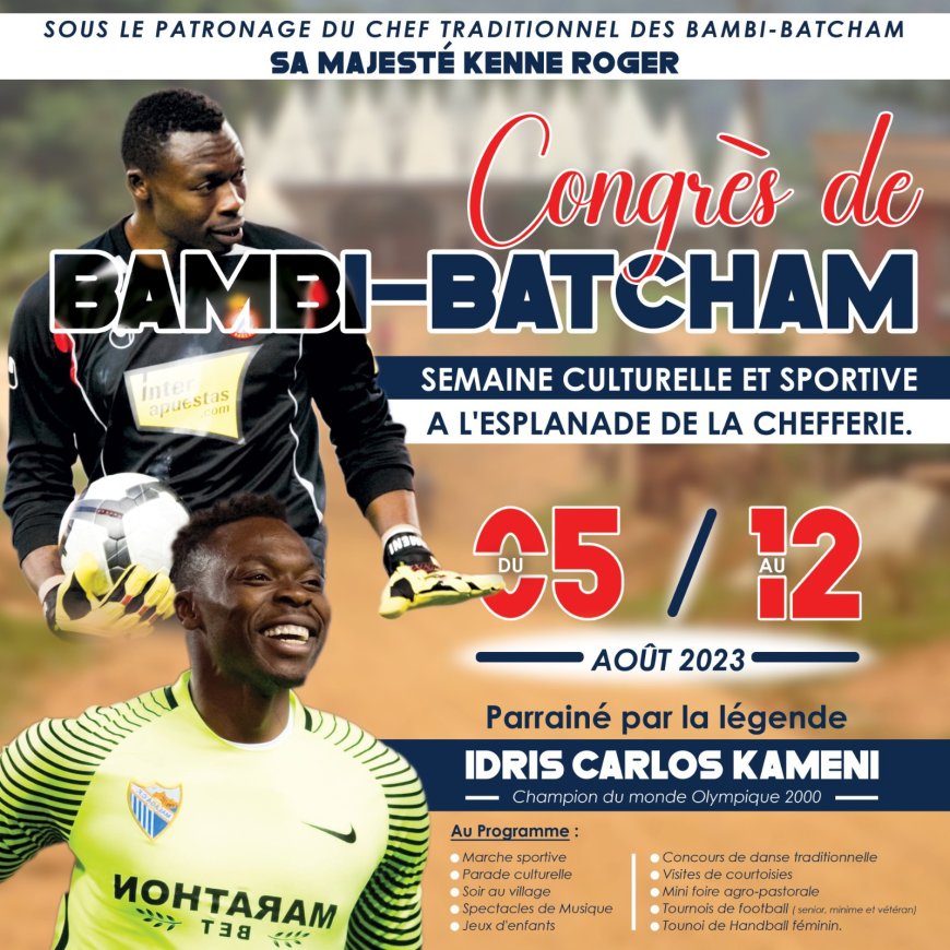Cameroun / Congrès de Bambi-Batcham, la présence radicale de la légende Idriss Carlos Kameni