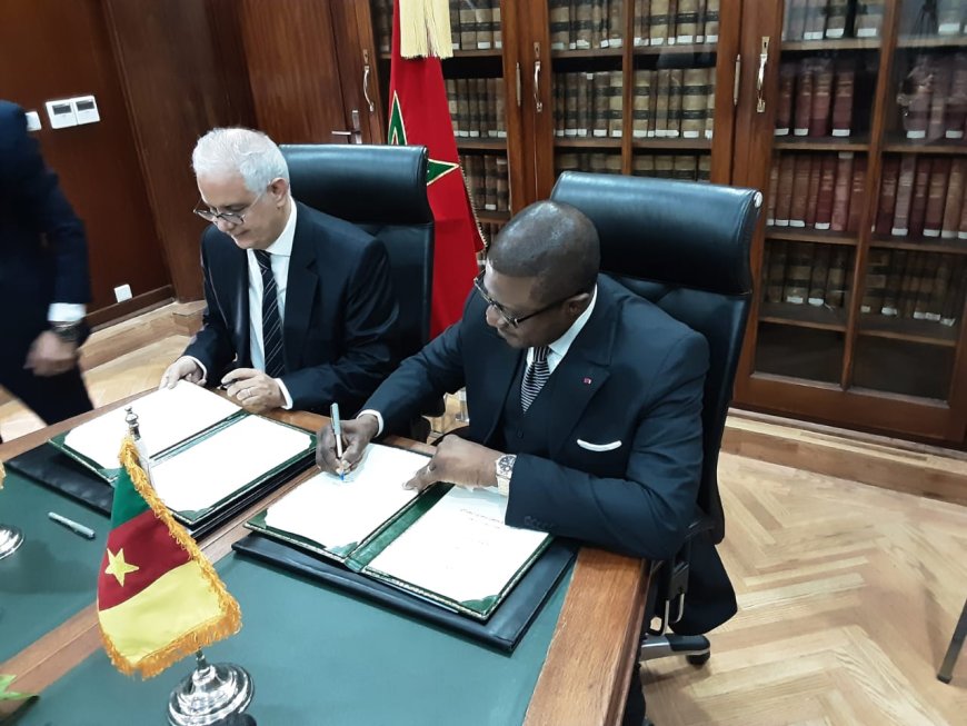 Pour la promotion de la météorologie et de la climatologie, le Cameroun et le Maroc signent un mémorandum d'entente
