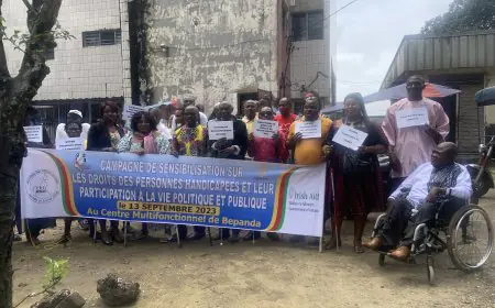 Cameroun/ Participation civique et politique : à Douala, les personnes handicapées font  entendre leurs voix