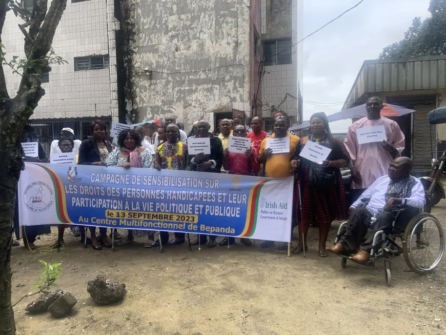 Cameroun/ Participation civique et politique : à Douala, les personnes handicapées font  entendre leurs voix