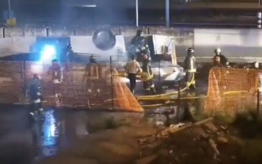 Terrible accident en Italie : un bus transportant des touristes d'Ukraine, de Croatie, de France et d'Allemagne est tombé d'un pont et a pris feu