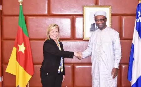 MINPMEESA: Audience accordée à Madame Martine Biron, Ministre québécoise des relations Internationales et de la Francophonie
