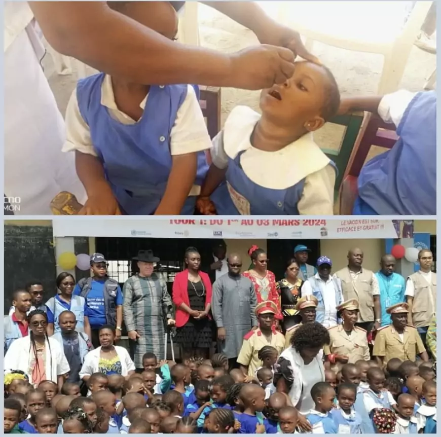Poliomyélite au Cameroun: Lancement réussi du premier tour de la campagne nationale de vaccination dans le Littoral
