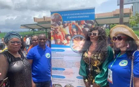 Humanitaire dans le monde : Marie Djembong Makamgue prend un bain de foule au Cameroun