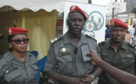 Fête de l’Unité au Cameroun / Lt-col. Patrick Souboursou : « Nous participons aux JPO pour faire connaître ce que fait la Gendarmerie nationale ».