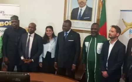 Tony OBAM et les Brésiliens chez Ngalé Bibehè : Transport de la banane-plantain assure pour l’exportation via les ports de Kribi et de Douala