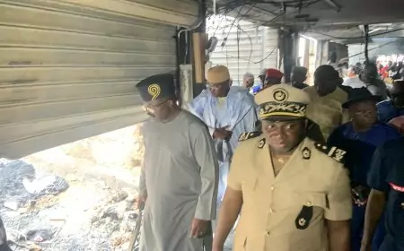 Incendie au marché central de Douala : les premiers indices connus