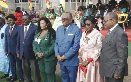 Cameroun : à Douala 3ème, des médailles du travail une première fois