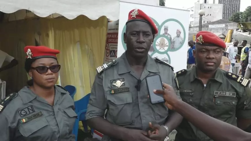 Fête de l’Unité au Cameroun / Lt-col. Patrick Souboursou : « Nous participons aux JPO pour faire connaître ce que fait la Gendarmerie nationale ».