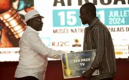 Après Carmen O. Bilé c'est au tour de Narcisse Oum de remporter le 1er prix TV au #GPFM2024