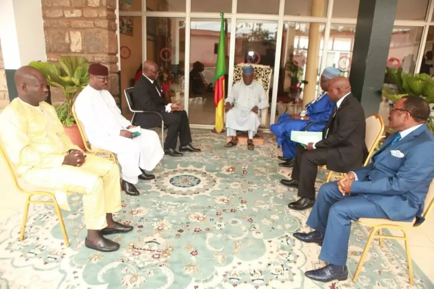 Cameroun : Le nouveau président de l’APF l’Honorable Hilarion Etong reçu en audience ce jour par le président de l’Assemblée Nationale