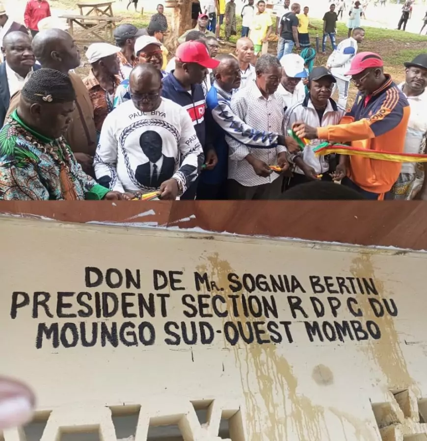 Section Rdpc Moungo Sud-Ouest : La rentrée classe du président SOGNIA BERTIN à Mombo