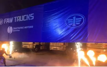 FAW Trucks entre dans la gamme de Tractafric motors Cameroun