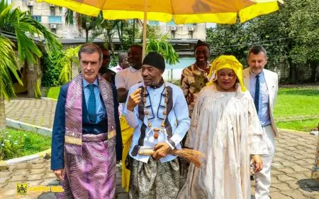 Diplomatie coutumière : le nouveau consul de France à Douala au canton Bell