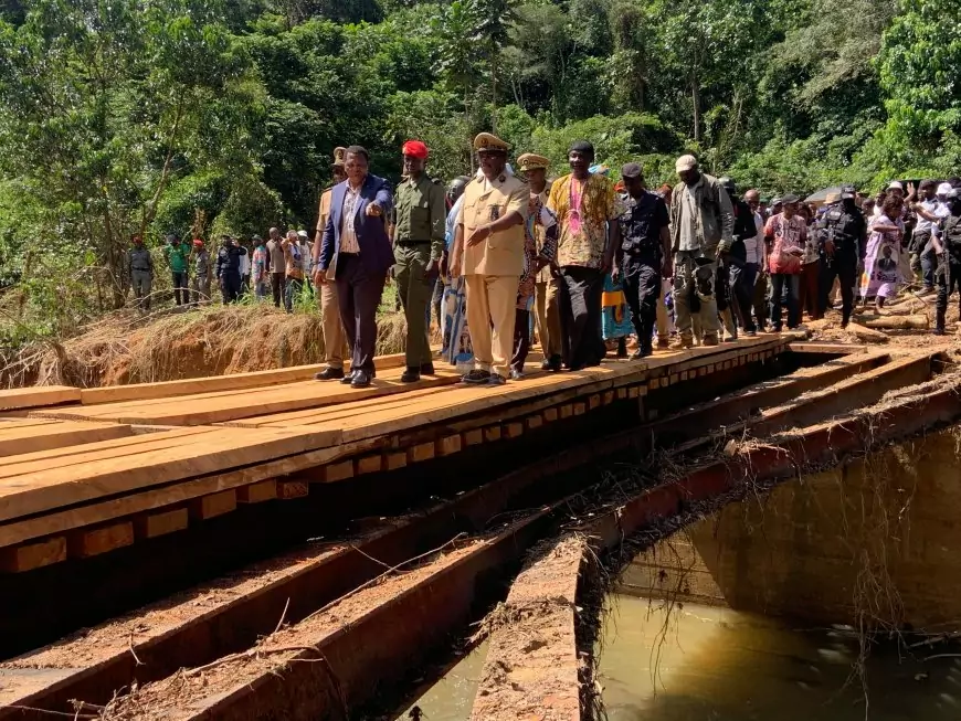 Effondrements de ponts à Massock-Songloulou : Paul Atanga Nji en mission présidentielle 