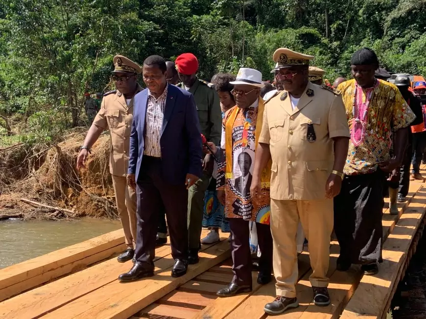 Effondrements de ponts à Massock-Songloulou : Paul Atanga Nji en mission présidentielle 