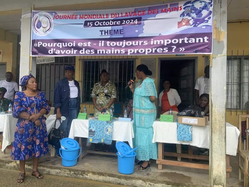 Au Cameroun, le lavage des mains pour la santé des élèves et des populations