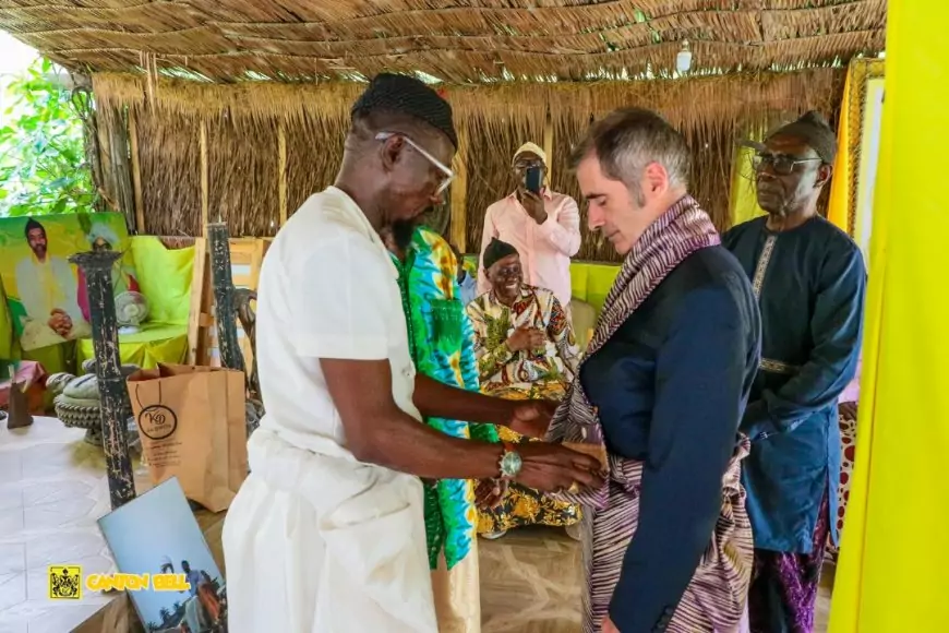 Diplomatie coutumière : le nouveau consul de France à Douala au canton Bell