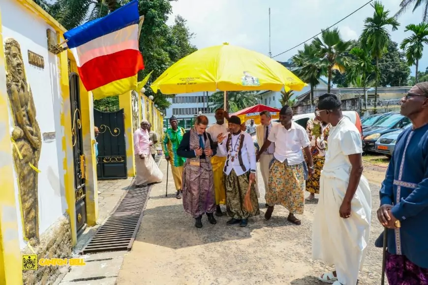 Diplomatie coutumière : le nouveau consul de France à Douala au canton Bell