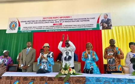 Cameroun / An 42 du Renouveau : Le Mfoundi 1 magnifie Paul Biya