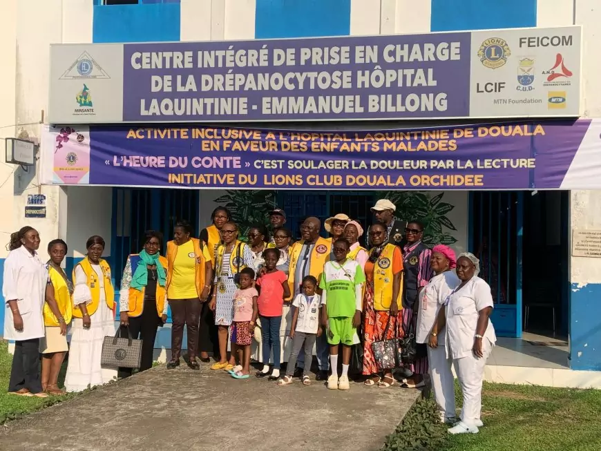 Enfants malades au Cameroun : Le Lions club Orchidée mise sur le conte pour soulager