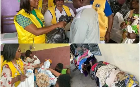 Déplacés internes du NOSO : cible du Lions club international au Cameroun