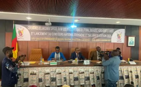 Cameroun : À Douala, doubles lancements des projets BIP 2025 et concours “Villes propres” du minhdu