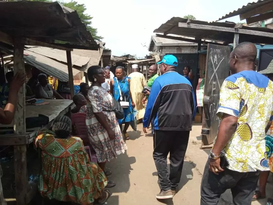 Cameroun/ Incendie du marché du bord d’Edéa : le maire de la ville aux côtés des commerçants