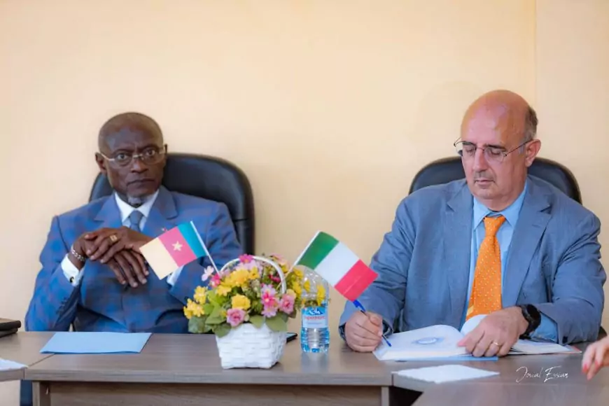 Diplomatie : L’Université de Dschang accueille Son Excellence Fillipo Scamaca Del Murgo, Ambassadeur d’Italie au Cameroun