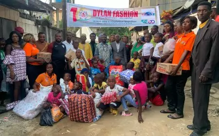 Cameroun : Dylane fashion en symbiose pour le bonheur des enfants de l’Orphelinat Magnificat de Douala