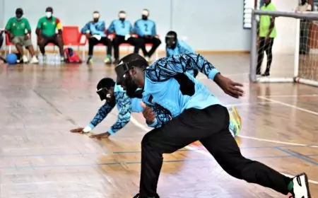 Sports pour Déficients Visuels : La 3e édition du Tournoi de la Solidarité et du Vivre Ensemble de Goalball du promoteur Noah Mbassi Prosper connaît ses finalistes.