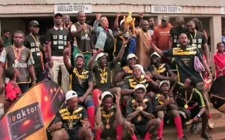 RUGBY À 7 - Tournoi Abeilles - Source du Pays Seven: Abeilles Rugby Academy d' Etoudi s' adjuge la première édition de son tournoi.