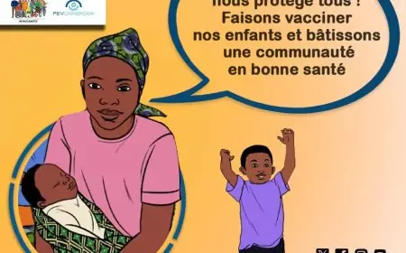 Santé infantile au Cameroun : une campagne de vaccination contre la poliomyélite et de distribution de la vitamine A pour les enfants