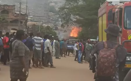 Cameroun / Marché des Poulets de Mvog Ada, L’incendie d'un dépôt de gaz crée la panique et la stupeur chez les populations riveraines