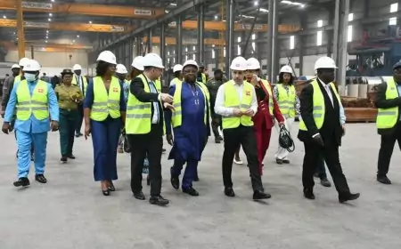 Le Ministre Mbarga Atangana évalue l’offre en produits de grande consommation à Douala